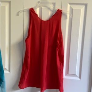 Dressy red tank